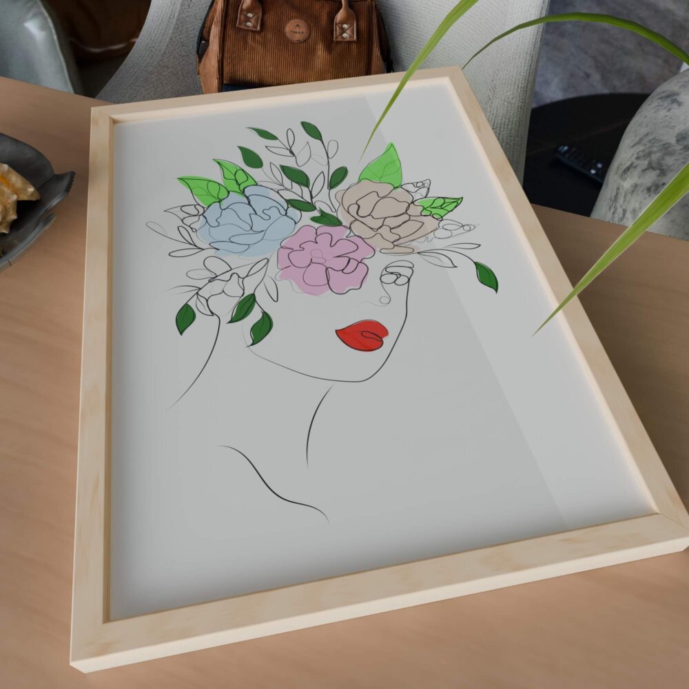 İlkbahar Rüyası Minimalist Tablo