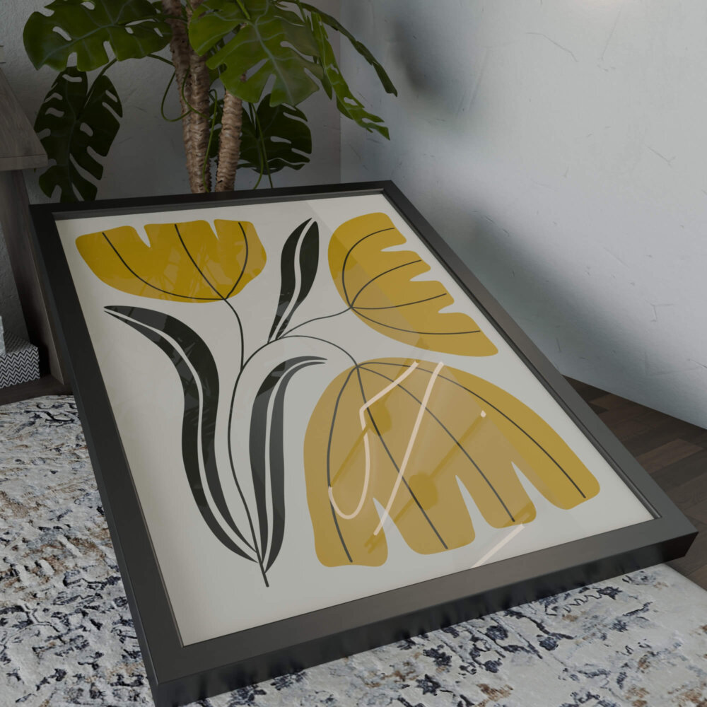 Zarif Tomurcuklar 2 Minimalist Tablo