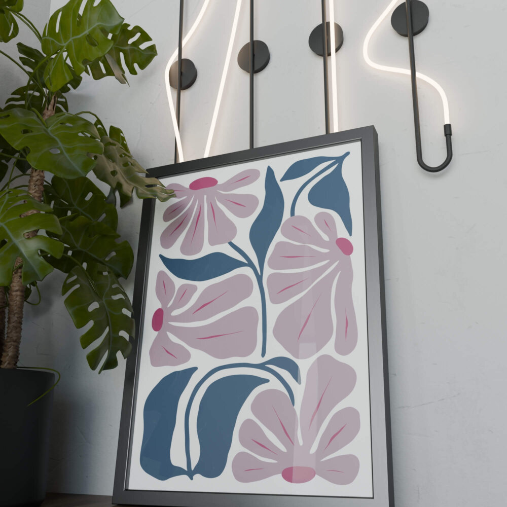 Pastel Dansı 2 Minimalist Tablo